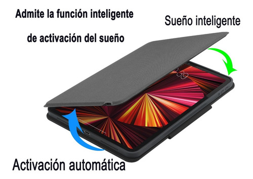 Imagen 6 de 8 de Teclado Combo Touch Magic Folio Para iPad Pro 11 Air 10.9
