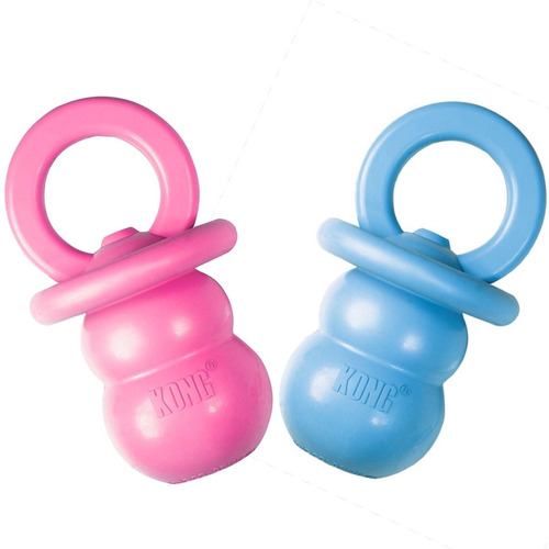 Imagen 3 de 9 de Kong Puppy Binkie Medium Juguete Perros Cachorros