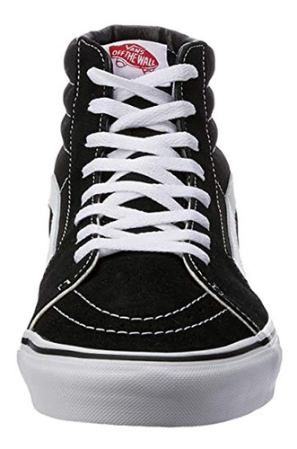 Vans Sk8 Hi Unisex Negro/blanco Zapatillas De Deporte Hombre