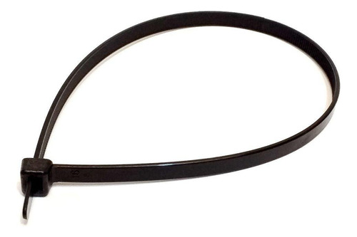 Cinta Plástica 10 Cm Abraçadeira Nylon Preta 1,0x2,5x100mm