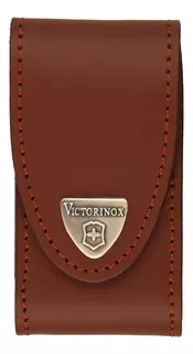 Victorinox Funda De Piel Para Navajas De 91 Mm Color Cafe