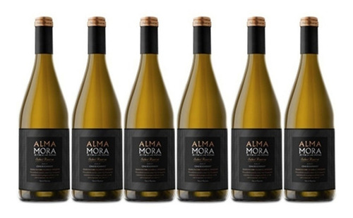 Vino Alma Mora Reserva Chardonnay X750cc Caja X6