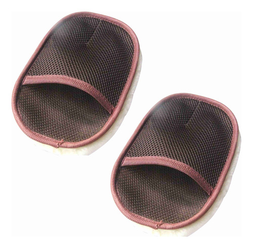Cepillos De Limpieza A Car Care, Guantes De Pulido, De Lana,