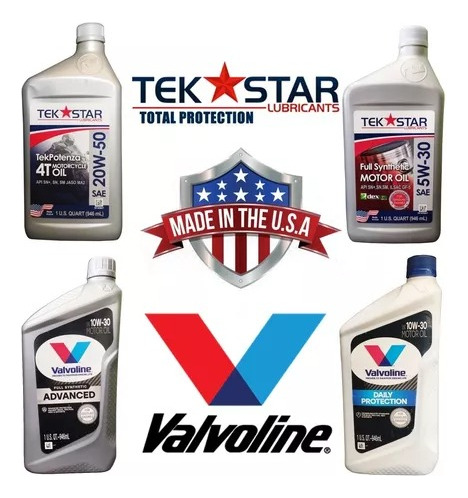 Aceite 5w-30 Full Sintetico Tekstar Amaricano Mayor Y Detal