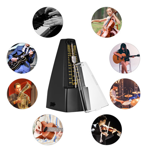 Metronomes Piano Mechanical, Material Universal Para Violín