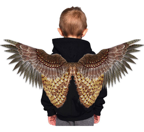 Traje De Búho 3d Para Niños, Traje De Ala De Águila,