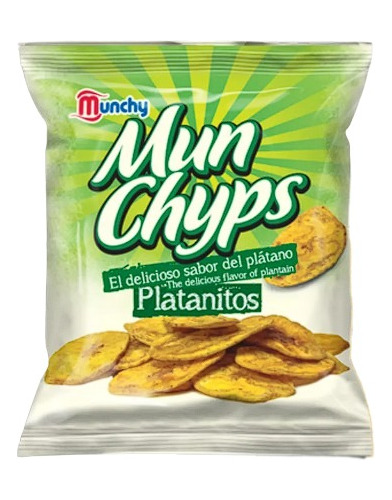 Platanitos Salados Munchyps 110gr Delicioso Snack