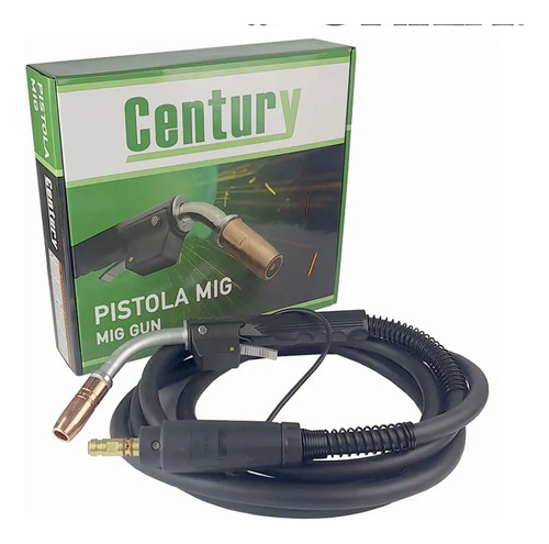Pistola Para Soldar Tipo Tregaskiss 400 Conector Tipo Miller