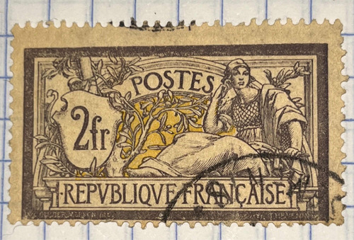 Sello Correo Antiguo Francia 7 Estampillas D Colección Vea