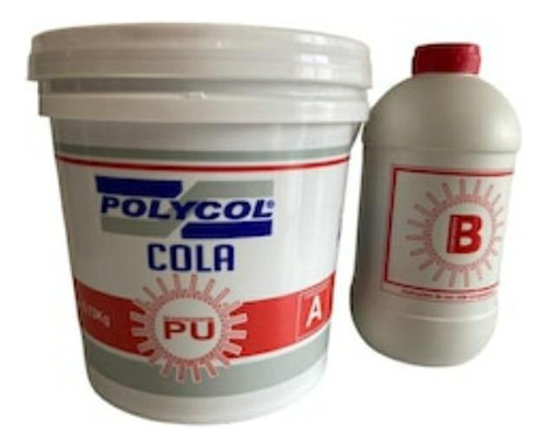 Cola Pu P/assoalho Madeira 1 Balde 6kg C/catalizador Polycol