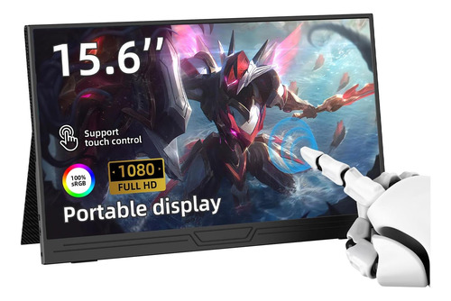 Monitor De Pantalla Táctil Portátil Jshix, Monitor De Pantal