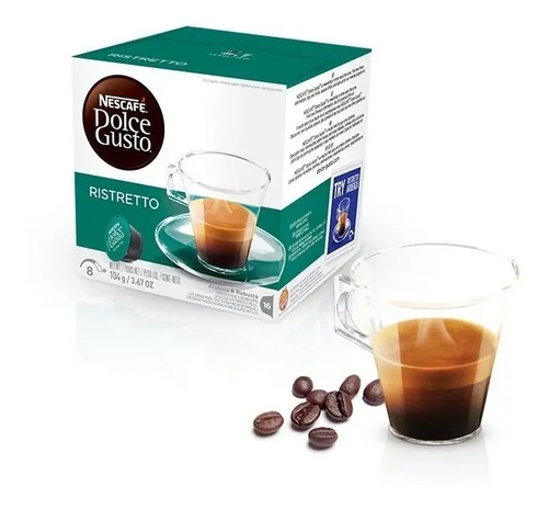 Capsula Nescafe Dolce Gusto Cafe - Ristretto | MercadoLibre