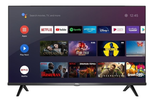Imagen 1 de 7 de Televisor Tcl Smart Tv 40'' Led Full Hd Hdr 60hz Android Tv