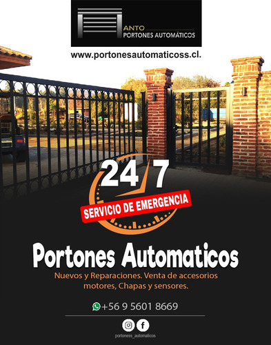 Reparacion Instalacion Portones Automaticos