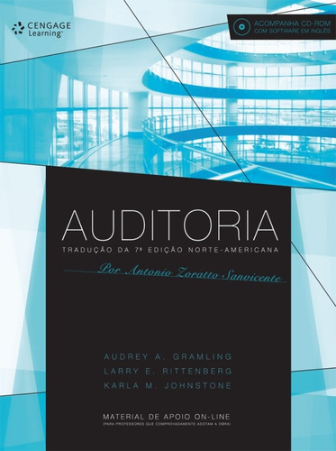 Auditoria, de Gramling, Audrey. Editora Cengage Learning Edições Ltda., capa mole em português, 2011