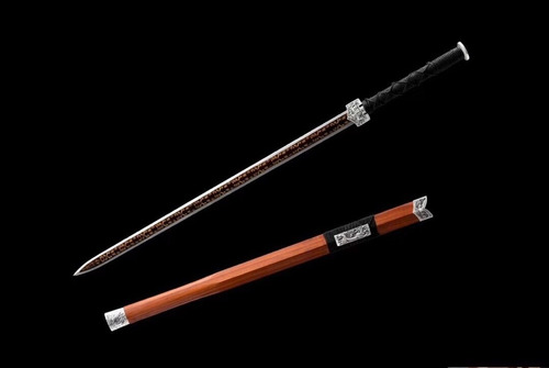 Imagem 2 de 10 de Espada Chinesa Tradicional Jian Dinastia Han Taichi Kung Fu