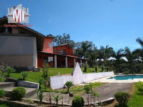 Chácara Maravilhosa Com 03 Dormitórios, Piscina, Paisagismo, Espaço Gourmet À Venda, 5150 M² Por R$ 700.000 - Zona Rural - Pinhalzinho/sp - Ch0122