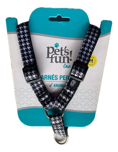 Arnés Perro Adjustable Pets Fun Talla M