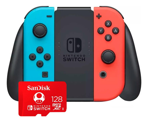 Consola Nintendo Switch 32gb Controles Joy-con Gris Nuevo 18 Meses