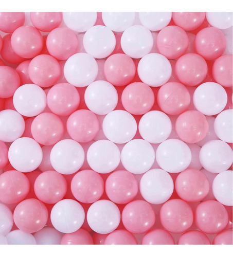 Pelotas De Plástico Para Alberca Rosa Princesa 50pz