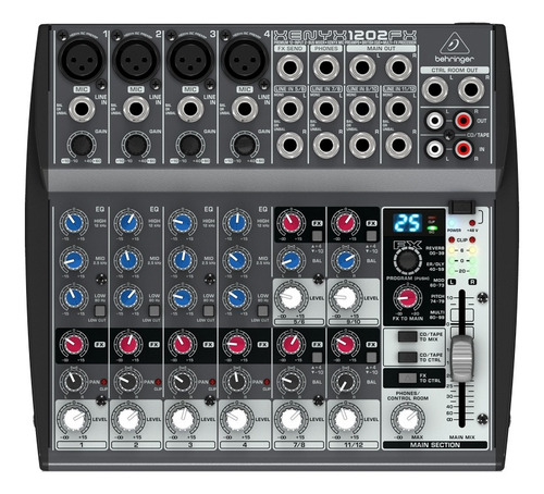 Consola Behringer 1202FX Xenyx de mezcla 120V