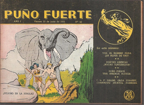 Revista Puño Fuerte Nº 43 Junio 1951