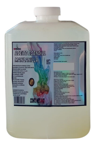 Esencia Fragancia Manzanilla Velas Jabones Multiusos 1 Lt