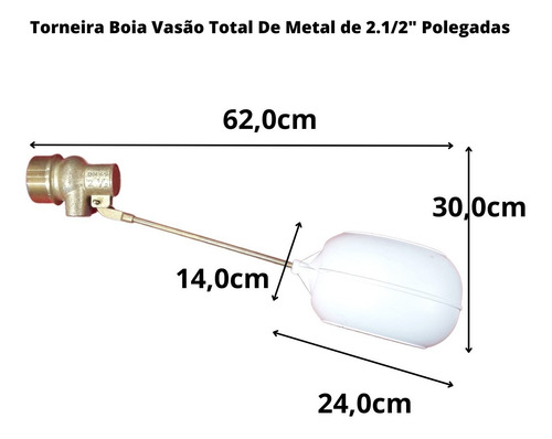 Boia De Alta Pressao 21/2 Cisterna Caixa Dagua Condominio