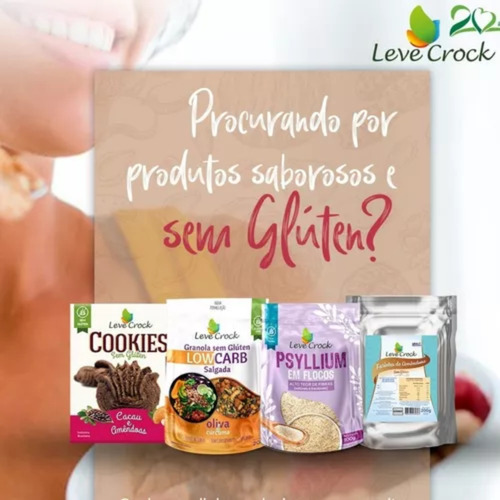 Psyllium Em Floco Solúvel Com Água 100g Fibra Solúvel