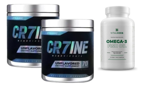 Creatina Monohidrato Cr7 Ine X2 - g a $151