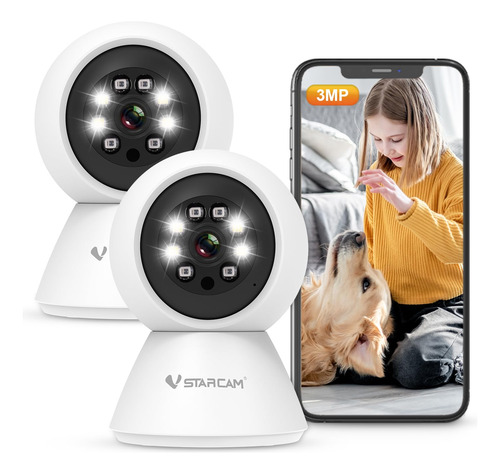 Vstarcam 3pm - Camara Para Mascotas De Interior 2.4g Wifi Pa