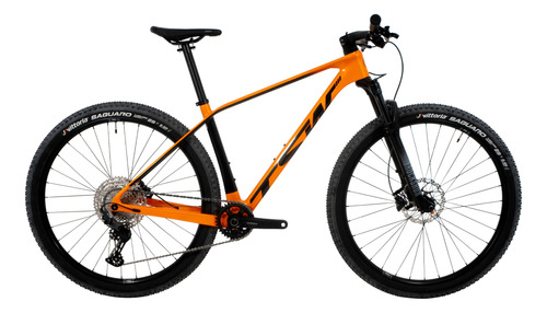 Bicicleta Tsw Evo Quest Orange Rocket Rock Shox 2024/25 12v