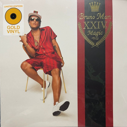 Disco Vinyl Bruno Mars 24k Magic (importado) #1