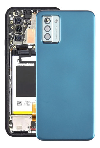 Tampa Traseira De Bateria Azul Para Nokia G22