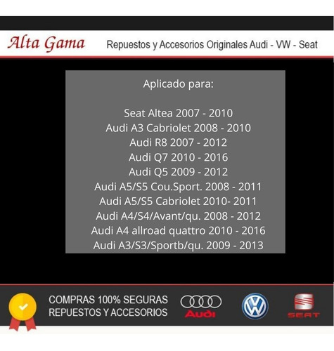 Sensor Velocimetro Original Audi A3 A4 A5 Q5 Q7 R8