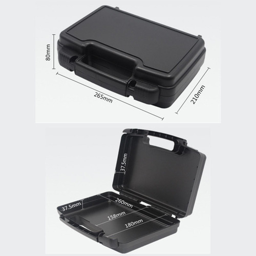 Caja De Herramientas Portátil, Estuche De 26,5x21x8cm