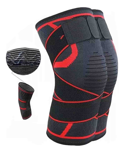 Deportivas Elásticas Rodilleras Para El Gym (2pcs)