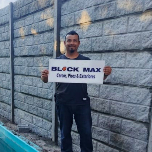 Muro Perimetral Premoldeado Tipo Bloque Rústico