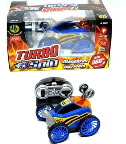 Carrinho Carro De Controle Remoto Turbo Spin - Twist Dtc 