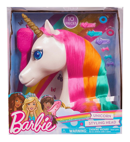 Barbie Dreamtopia Unicornio Peinados Y Accesorios Magicos 