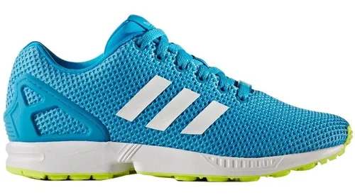 Tenis adidas Flux Azul Para Hombre Full |