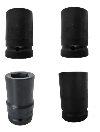 Kit Soquete De Impacto 33mm, 32mm 24mm Desforcimetro