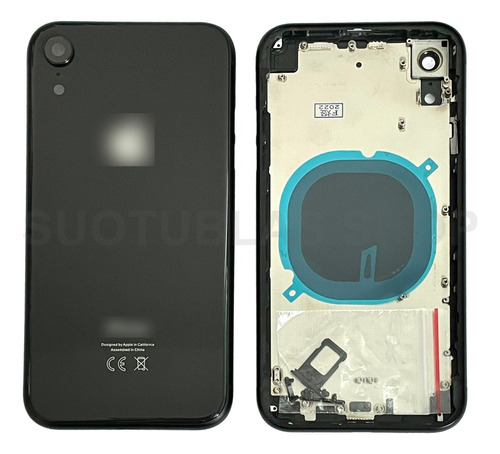 Carcasa Chasis Tapa Trasera Para iPhone XR A1984 A2105 Negro