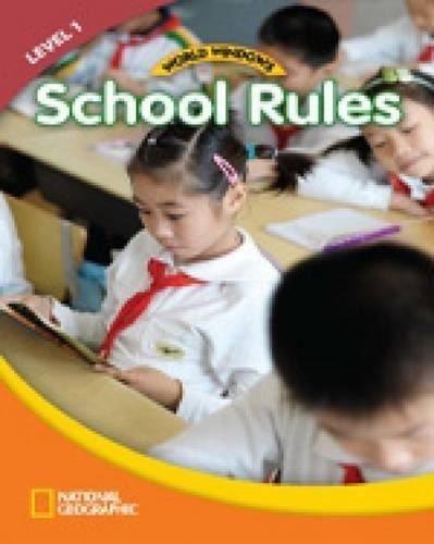 World Windows: School Rules 1 Student Book, De Vv. Aa.. Editorial Cengage Learning, Tapa Tapa Blanda En Inglés