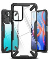 Comprar Case Ringke Fusion X Xiaomi Poco M4 Pro 5g \u002F Note 11t 5g Color Black (Transparente borde Negro) Redmi Note 11T 5g & Poco M4 Pro 5g