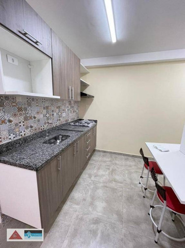 Imagem 6 de 23 de Studio Mobiliado Para Locação Metro Carrão - Ap6630