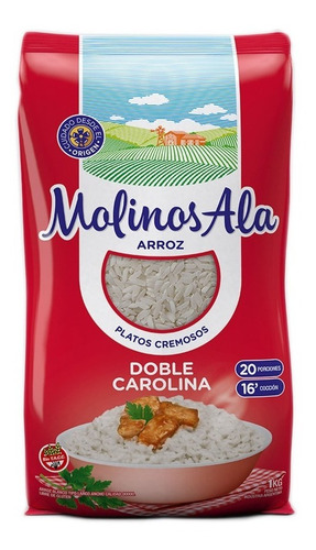Arroz Molinos Ala Doble Carolina Paquete De 1 Kg