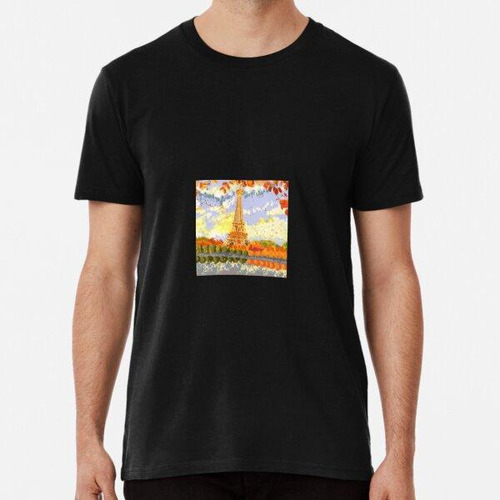 Remera Pixel Art - Torre Eiffel Algodon Premium