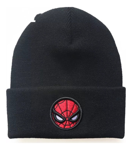 Gorro Spiderman Superheroes Bordado Hombre Araña Marvel 