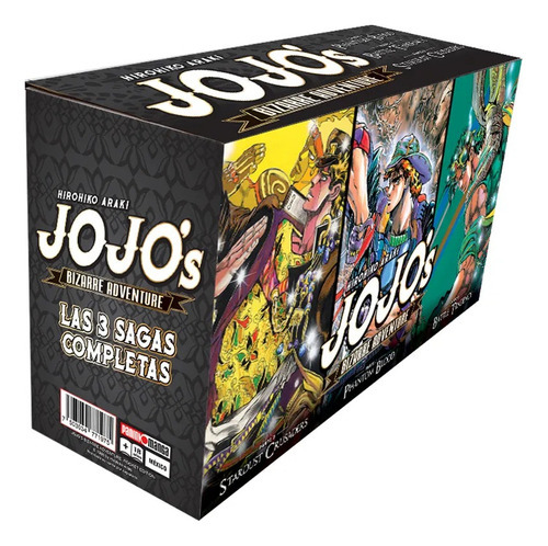 Jojo's Bizarre Adventure: Box Set 1, De Hirohiko Araki. Serie Bizarre Adventure, Vol. 1 al 17. Editorial Panini Books, Tapa Blanda, Edición 1 En Español, 2023
